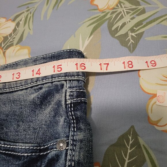 TK Axel Brand Stretch Bootcut Denim Jeans Distressed Youth Size 20 - Picture 6 of 9